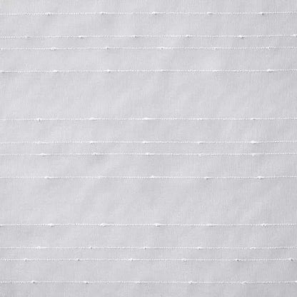 Sasha White 52 In. W X 84 In. L Rod Pocket Sheer Curtain (Single Panel)